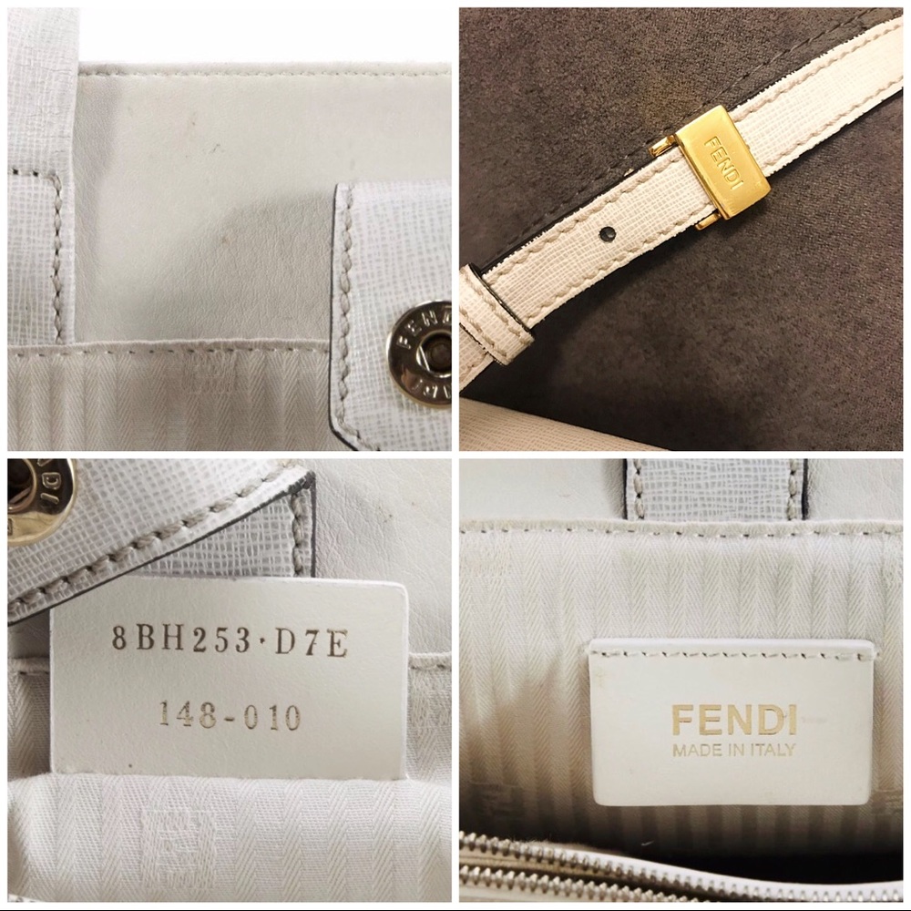 ⭐️SOLD⭐️FENDI Elite Vitello Petite 2Jours Tote - Picture 3 of 8